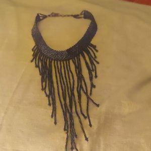 Blue drop line choker